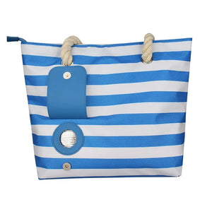 Tote Bag with Hidden Spout & Drink Compartment