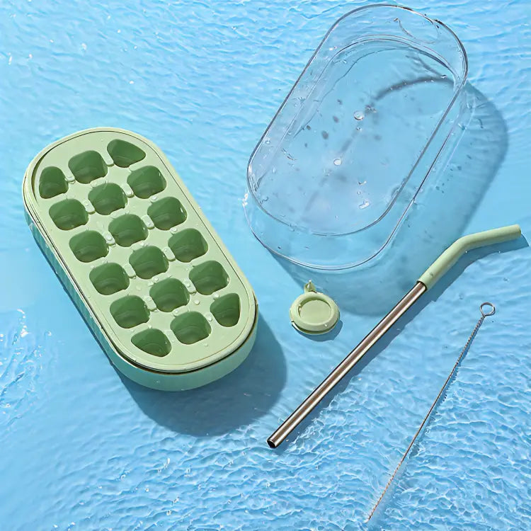 2‑in‑1 DIY Ice Cube & Juice Bottle