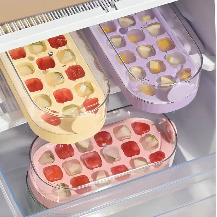 2‑in‑1 DIY Ice Cube & Juice Bottle