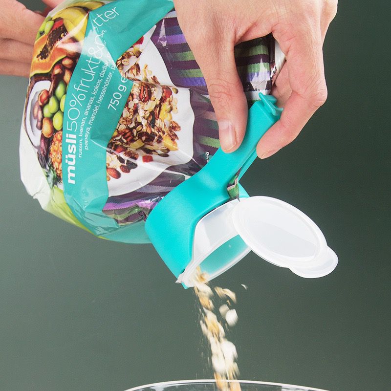 Plastic Sealing Clips with Pour Spout Lid
