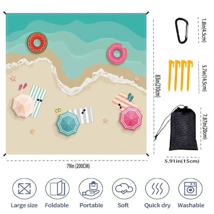 Waterproof & Sandproof Beach/Picnic Mat