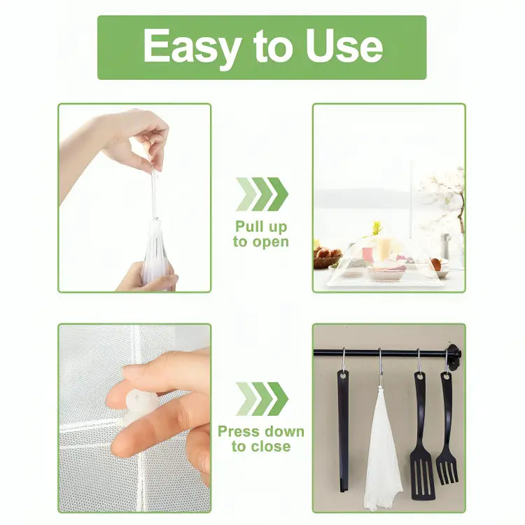 Food Fly Protector Umbrella & Tulle Net