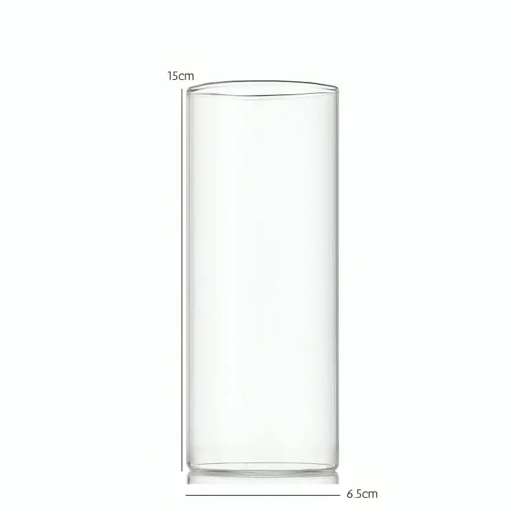 Glass Pearled Candle Holders