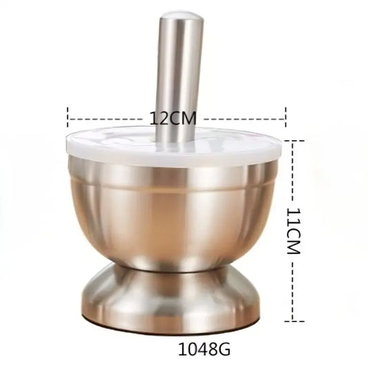 Stainless Steel Garlic Crusher