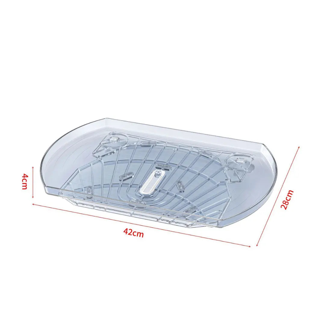 Transparent Lazy Susan Turntable Organizer