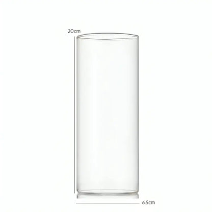 Glass Pearled Candle Holders