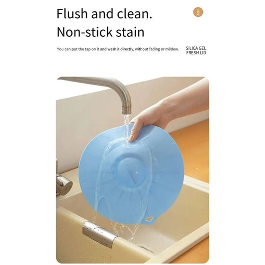 5-Piece Silicone Sealed Pot Cover Set