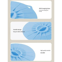 5-Piece Silicone Sealed Pot Cover Set