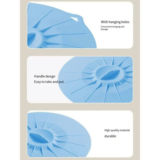 5-Piece Silicone Sealed Pot Cover Set