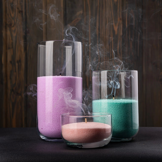 Pearled Sand Candles Wax