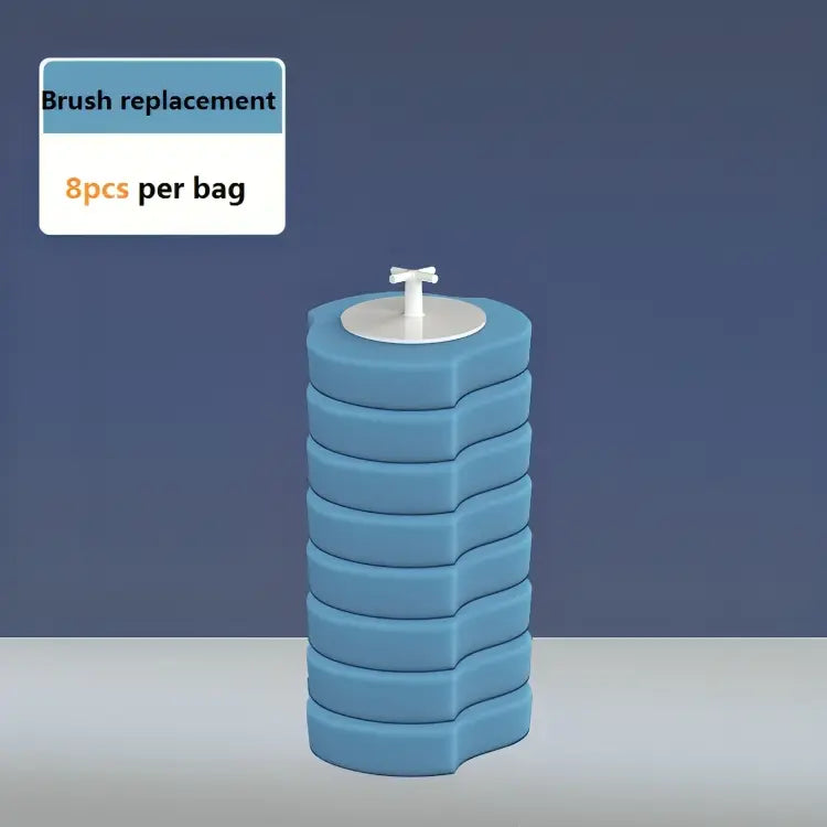 Disposable Toilet Brush Kit- package contents