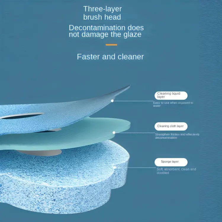 Disposable Toilet Brush Kit