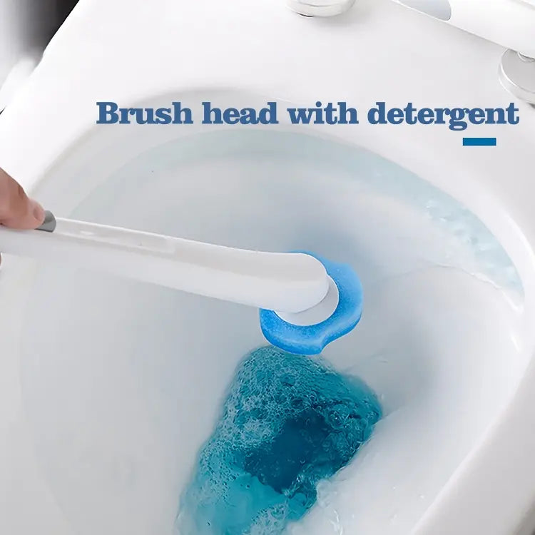 Disposable Toilet Brush Kit