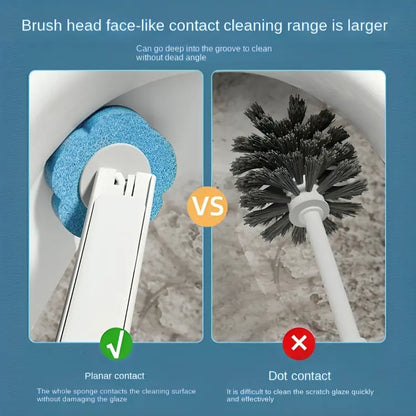 Disposable Toilet Brush Kit