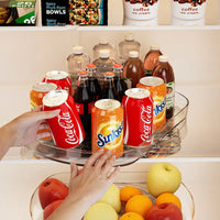 Transparent Lazy Susan Turntable Organizer