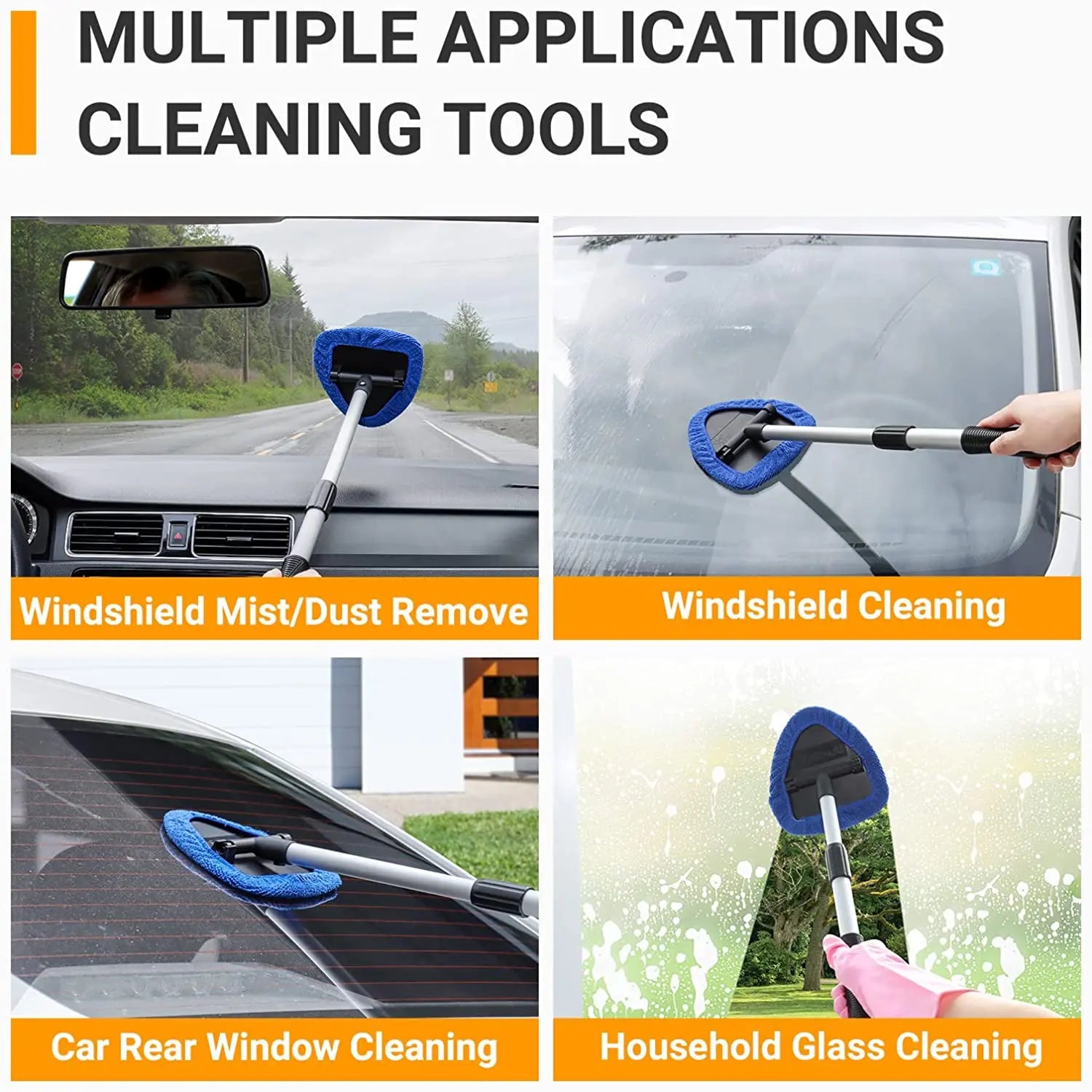 Microfiber Car window Cleaner- side view