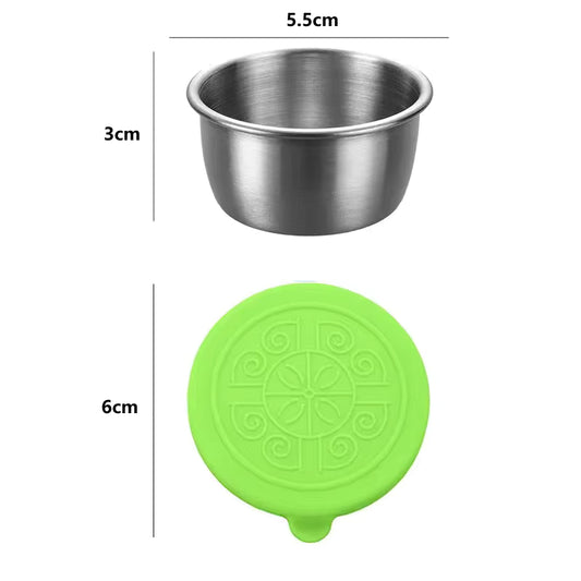 Premium 304 Stainless Steel Sauce Cup