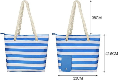 Tote Bag with Hidden Spout & Drink Compartment