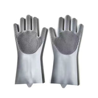 Magic Silicone Scrubber Gloves