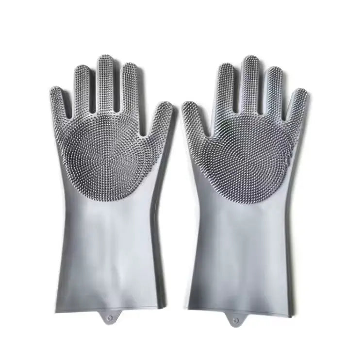 Magic Silicone Scrubber Gloves