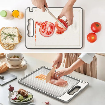 4-in-1 Double-Sided Titanium Cutting Board