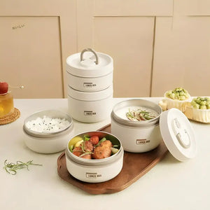Insulated Lunch Box - 4pcs Set