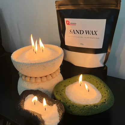 Pearled Sand Candles Wax