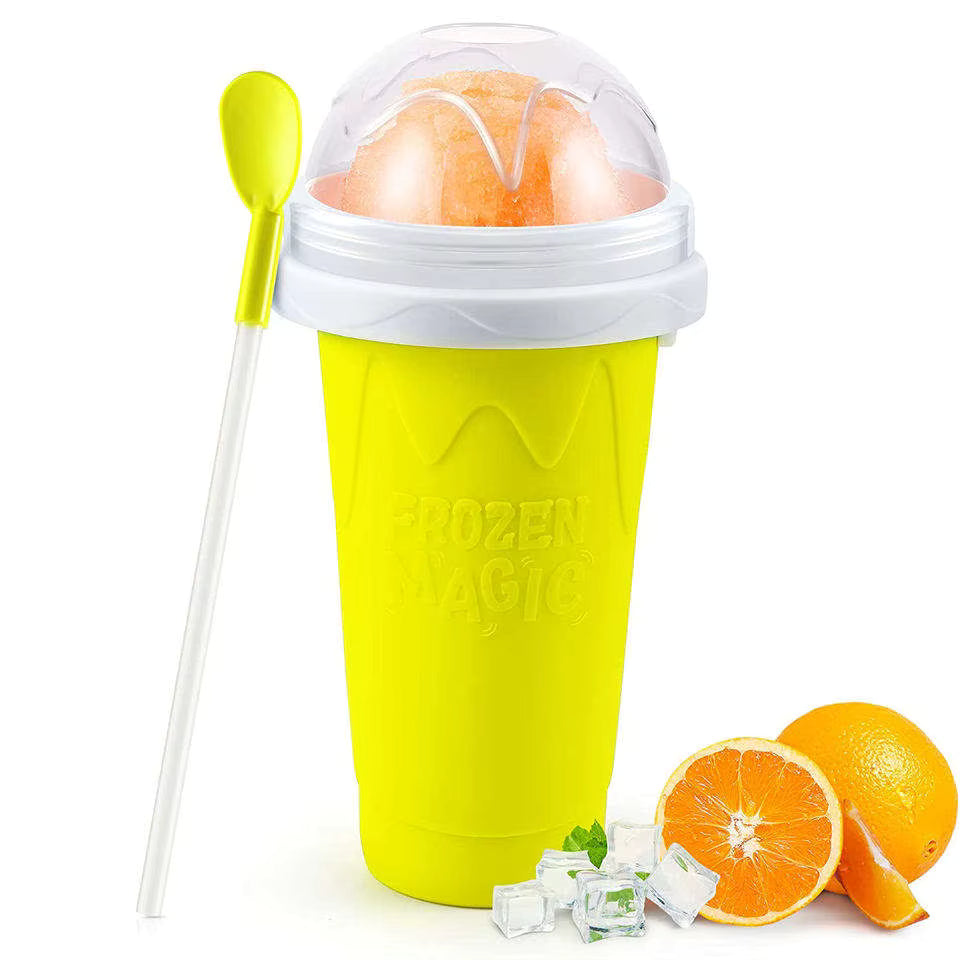 Eco-Friendly Silicone Quick-Frozen Slush Cup
