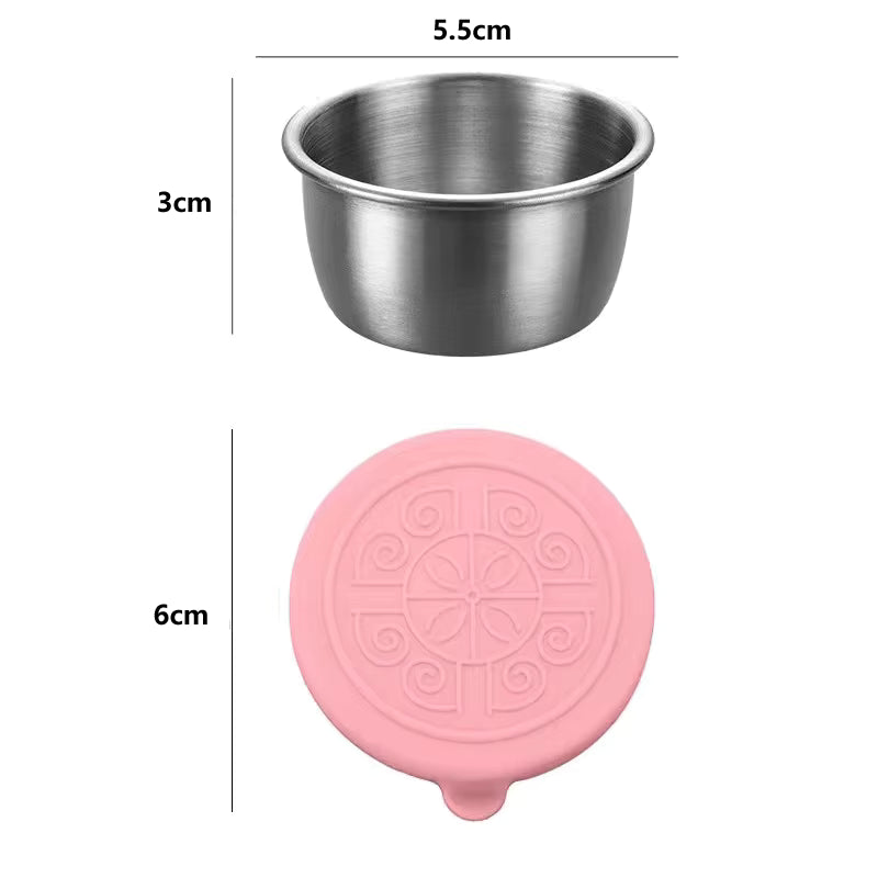 Premium 304 Stainless Steel Sauce Cup- comparison