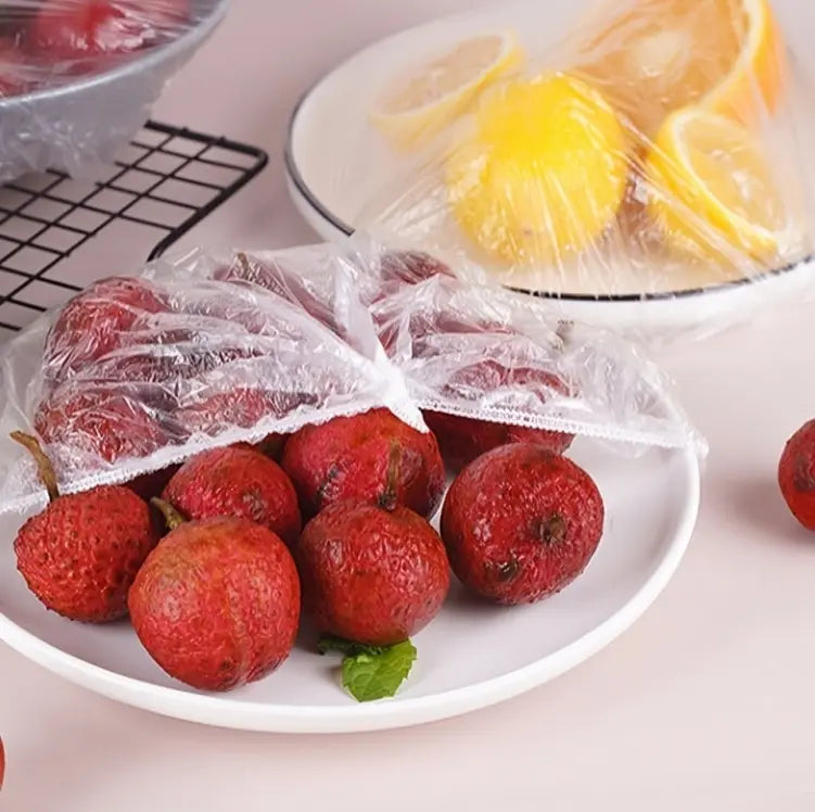 100-Pieces Fresh-keeping Cover Films