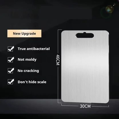Double-Sided Stainless Steel Cutting Board