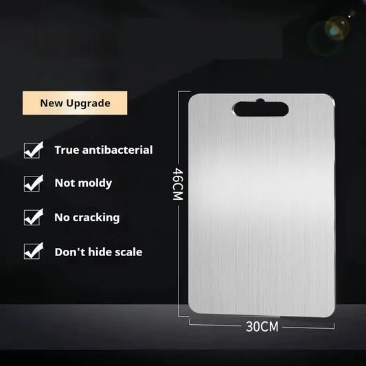 Double-Sided Stainless Steel Cutting Board