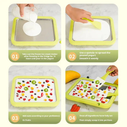 Instant Rolled Ice Cream Maker