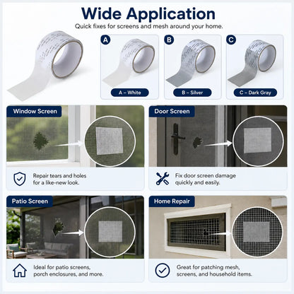 Fiberglass Window Screen Repair Tape