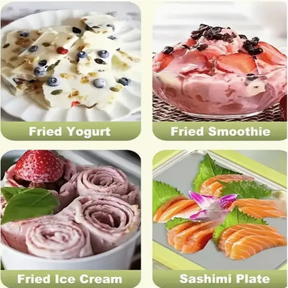 Instant Rolled Ice Cream Maker