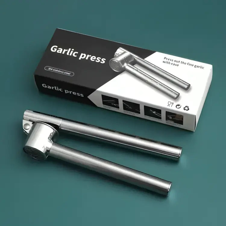 Stainless Steel Garlic Press