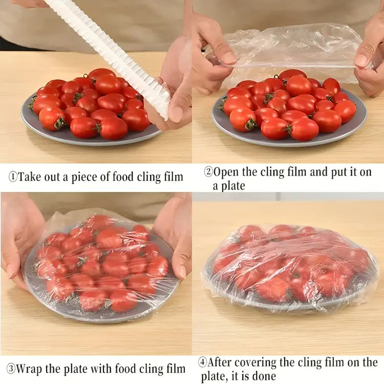 100-Pieces Fresh-keeping Cover Films