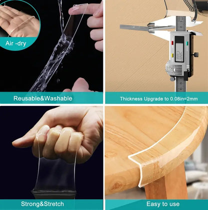 Double-Sided Transparent Tape