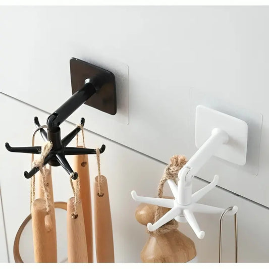 Adhesive Rotating Hooks