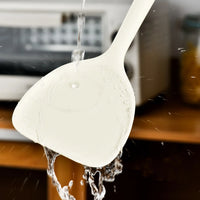 Silicone Wood Handle Non-Stick Spatulas Set