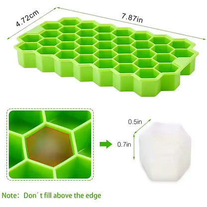 Food-Grade Silicone Ice Cube Tray