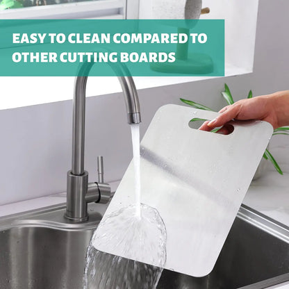 Double-Sided Stainless Steel Cutting Board