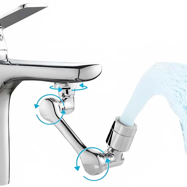 Universal 1080° Robotic Arm Faucet extension