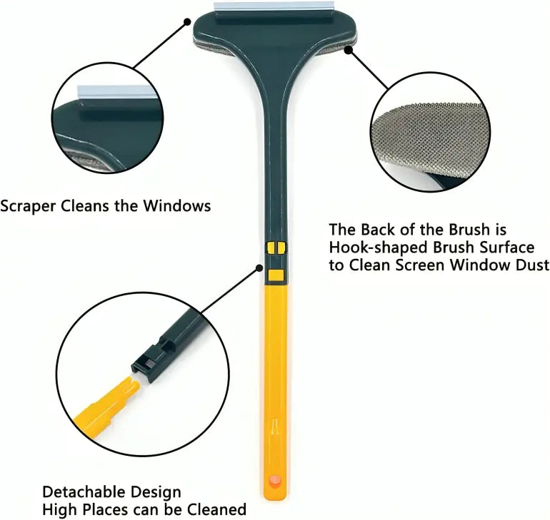 Multifunctional Window Screen Brush