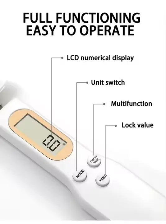 Electronic Kitchen Spoon Scale