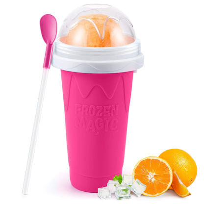 Eco-Friendly Silicone Quick-Frozen Slush Cup