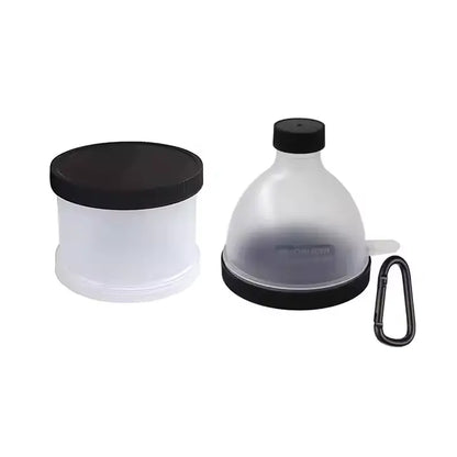 2-Pieces Portable Whey Protein Powder Funnel Set