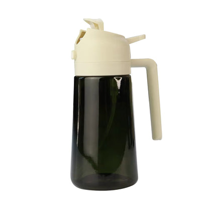 2-in-1 Glass Oil Dispenser and Sprayer