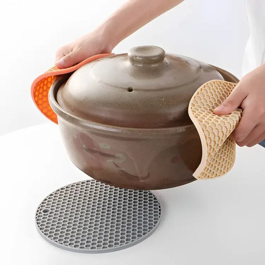 Heat-Resistant Silicone Pot Trivets