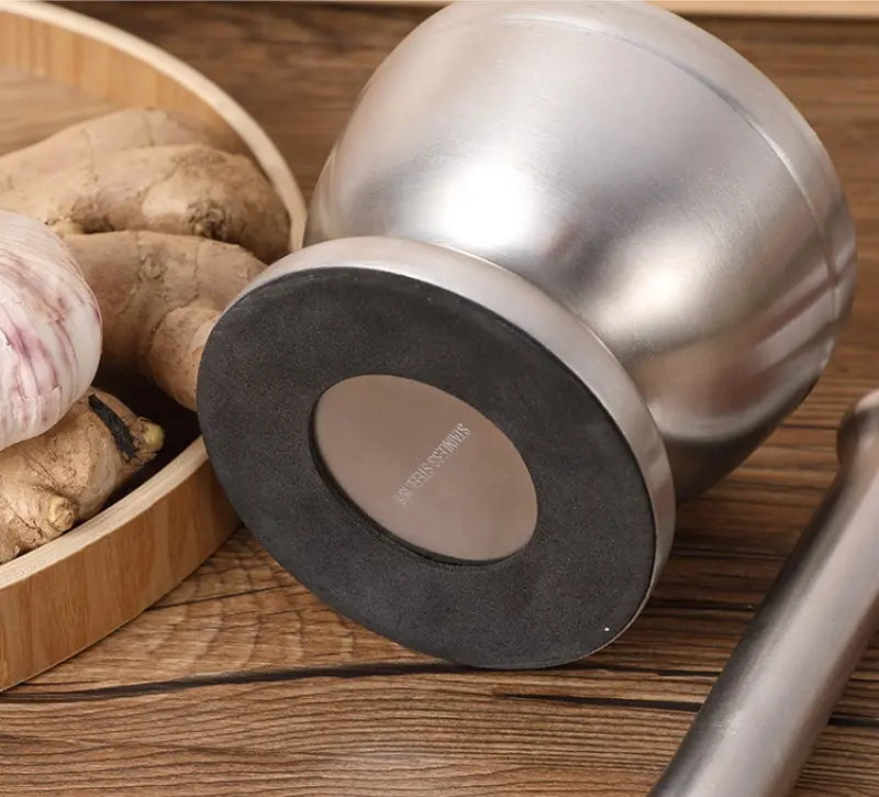 Stainless Steel Garlic Crusher